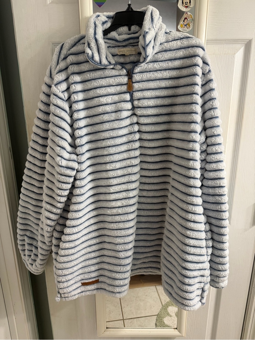 Simply Southern Plush Quarter Zip Pullover XXL